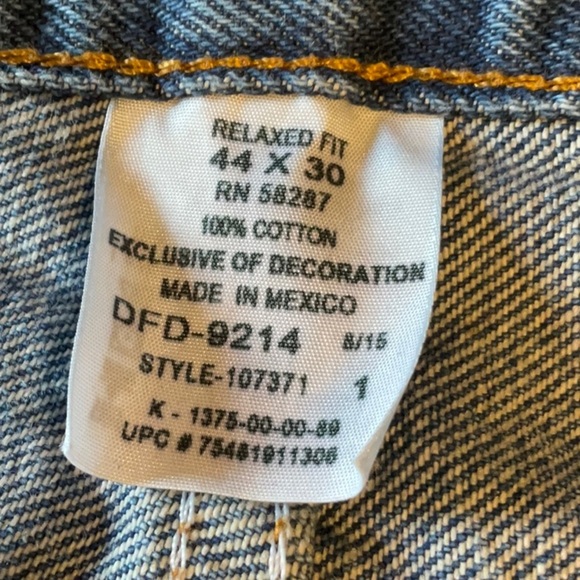 Faded Glory Blue Relaxed Jeans - Picture 5 of 6